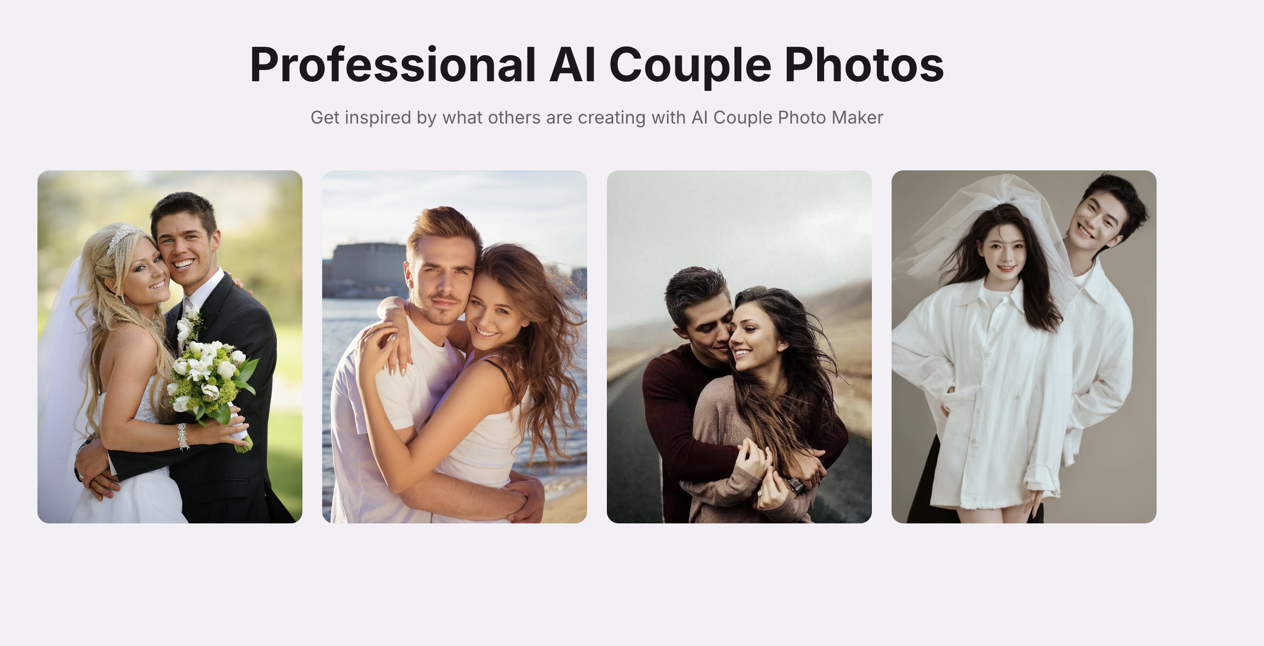 couple photo showcases